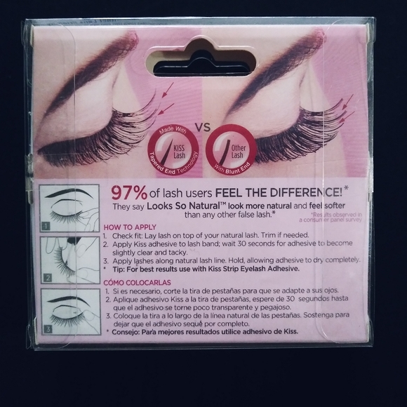 KISS False Eyelashes - Looks So Natural Lash - Picture 2 of 2